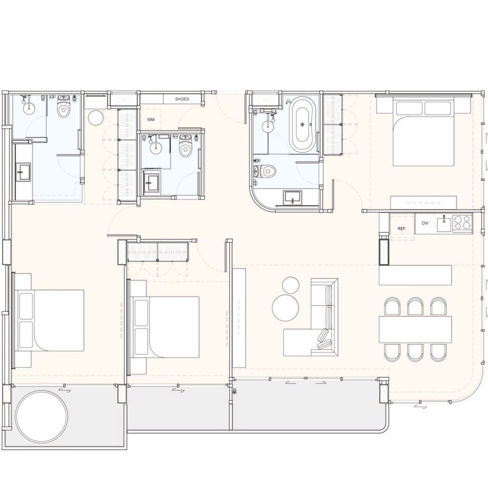 3-bedroom